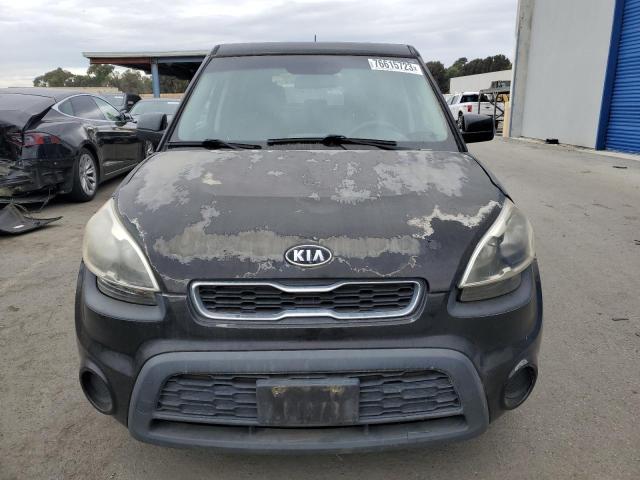 KNDJT2A57C7479787 - 2012 KIA SOUL BLACK photo 5