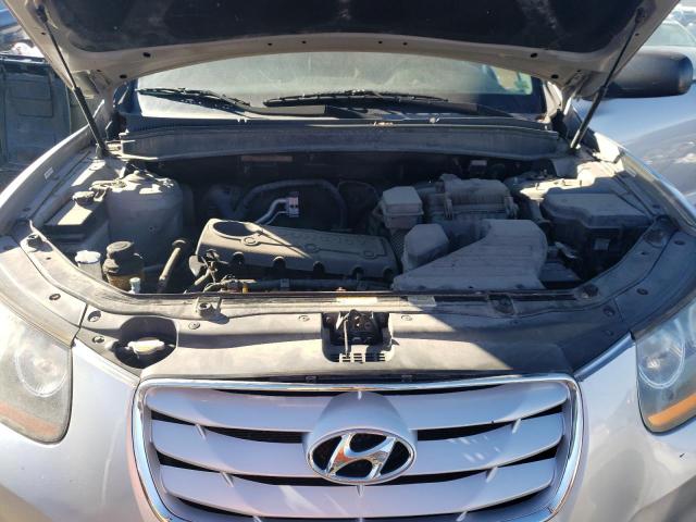 5NMSGDAB1AH363582 - 2010 HYUNDAI SANTA FE GLS SILVER photo 12