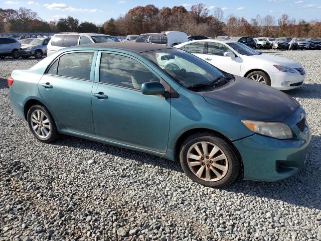 2T1BU40E59C189229 - 2009 TOYOTA COROLLA BASE GREEN photo 4