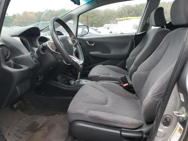 JHMGE8H24AC001526 - 2010 HONDA FIT GRAY photo 7