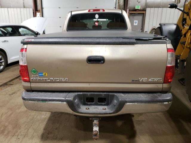 5TBDT44134S465225 - 2004 TOYOTA TUNDRA DOUBLE CAB SR5 TAN photo 6