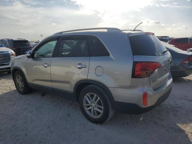 5XYKT3A68EG511798 - 2014 KIA SORENTO LX TAN photo 2