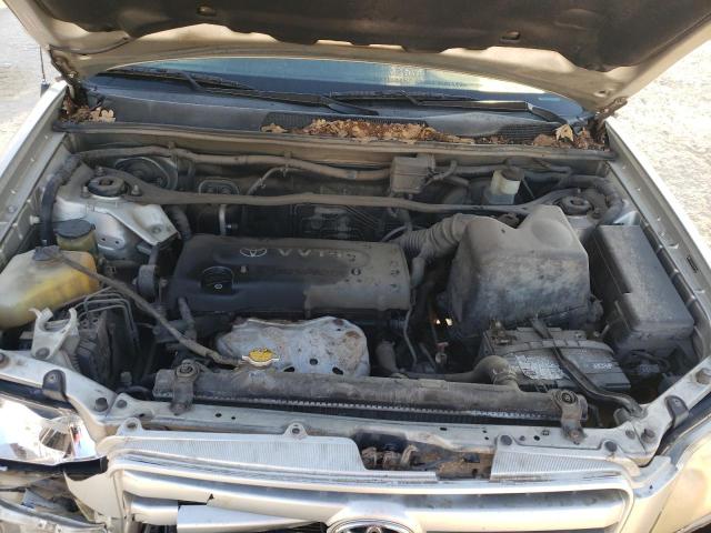 JTEGD21AX50125693 - 2005 TOYOTA HIGHLANDER SILVER photo 11