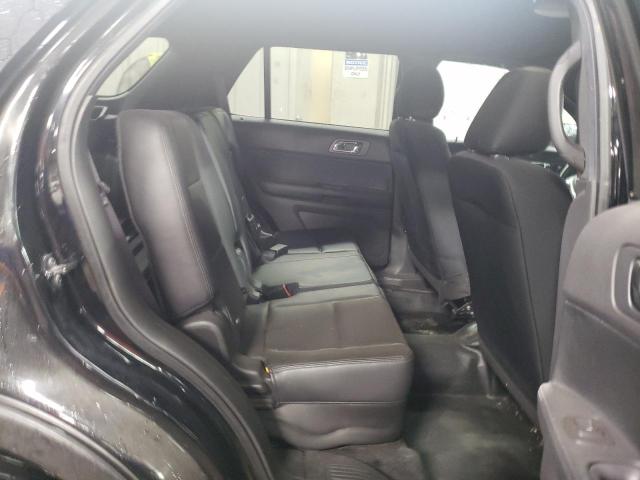 1FM5K8AR4EGA91781 - 2014 FORD EXPLORER POLICE INTERCEPTOR Սև լուսանկար 10