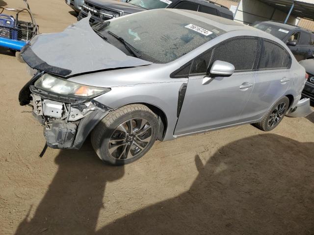 19XFB2F89FE103706 - 2015 HONDA CIVIC EX SILVER photo 1