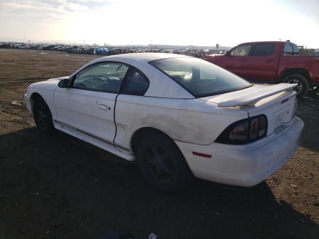 1FAFP4045WF203980 - 1998 FORD MUSTANG WHITE photo 2