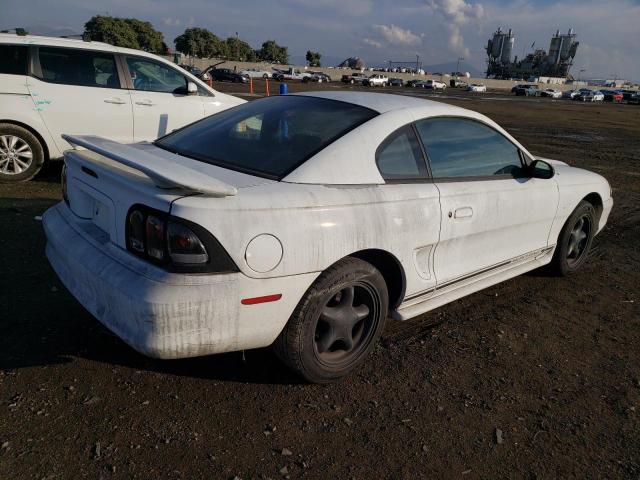 1FAFP4045WF203980 - 1998 FORD MUSTANG WHITE photo 3