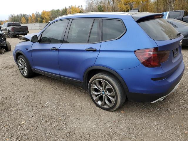 5UXWY3C56F0E95732 - 2015 BMW X3 XDRIVE28D BLUE photo 2