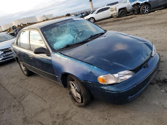 1Y1SK52881Z437899 - 2001 CHEVROLET GEO PRIZM BASE BLUE photo 4