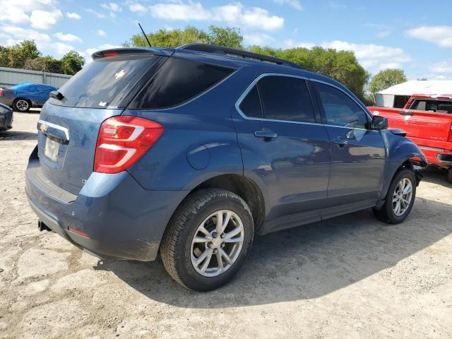 2GNALCEK7H6221824 - 2017 CHEVROLET EQUINOX LT BLUE photo 3