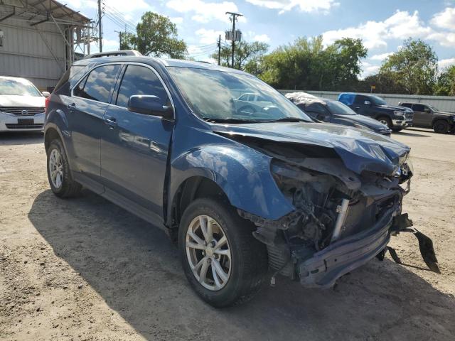 2GNALCEK7H6221824 - 2017 CHEVROLET EQUINOX LT BLUE photo 4