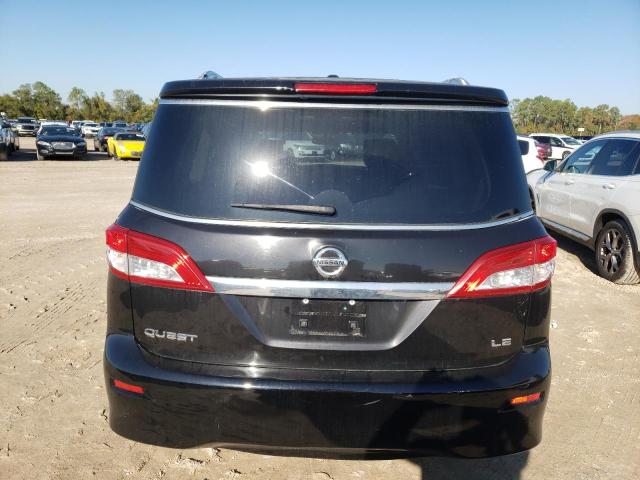 JN8AE2KP2C9040466 - 2012 NISSAN QUEST S BLACK photo 6