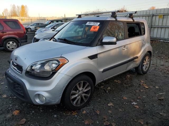 KNDJT2A62D7523527 - 2013 KIA SOUL + SILVER photo 1