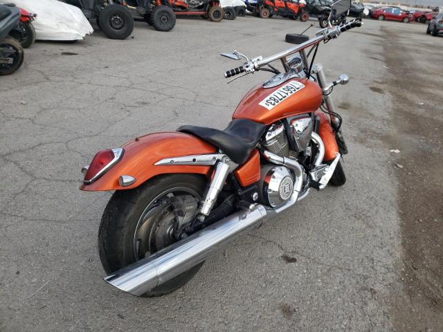 1HFSC46093A105767 - 2003 HONDA VTX1800 C ORANGE photo 4