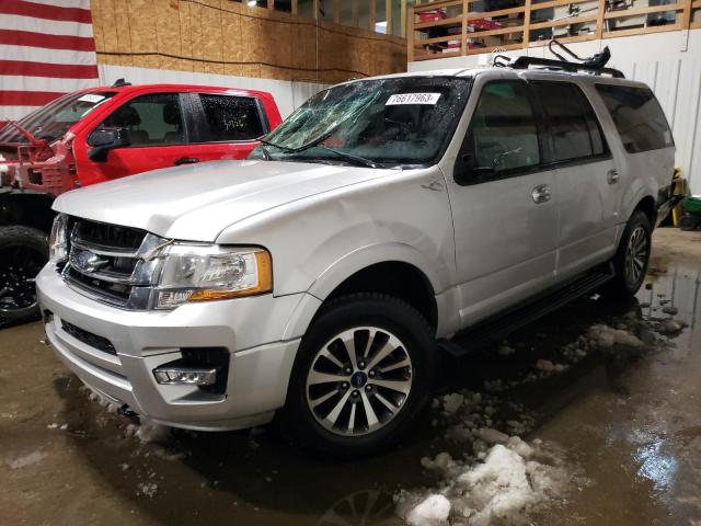 1FMJK1JT9GEF44809 - 2016 FORD EXPEDITION EL XLT SILVER photo 1