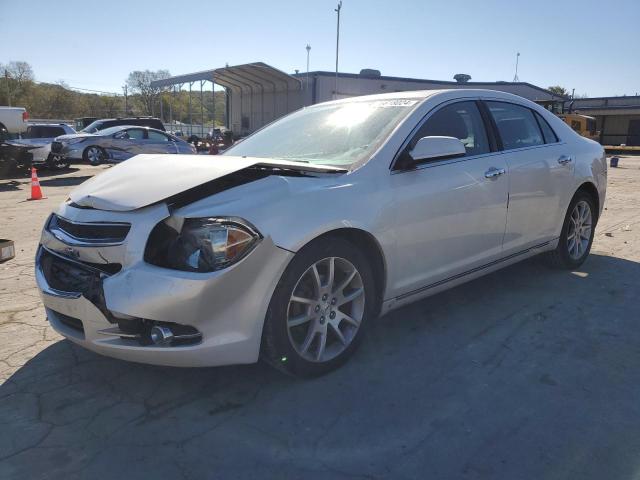 1G1ZE5E75BF380893 - 2011 CHEVROLET MALIBU LTZ WHITE photo 1