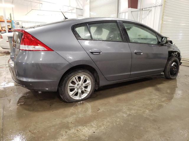 JHMZE2H71AS039478 - 2010 HONDA INSIGHT EX GRAY photo 3