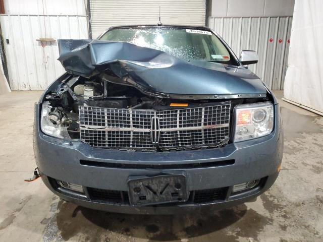 2LMDJ8JC2ABJ27600 - 2010 LINCOLN MKX BLUE photo 5