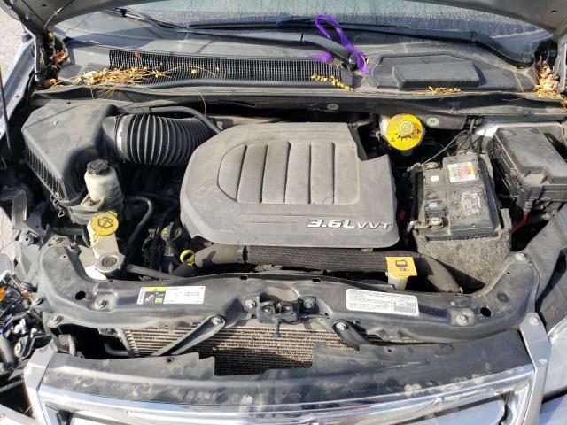 2C4RC1BG5ER163965 - 2014 CHRYSLER TOWN & COU TOURING SILVER photo 11