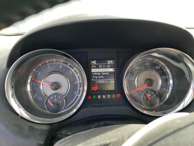 2C4RC1BG5ER163965 - 2014 CHRYSLER TOWN & COU TOURING SILVER photo 9