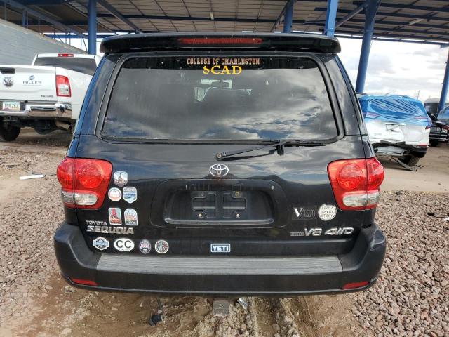 5TDBT48A06S263633 - 2006 TOYOTA SEQUOIA LIMITED BLACK photo 6