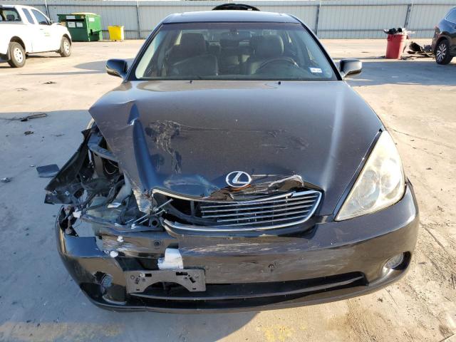 JTHBA30G055132950 - 2005 LEXUS ES 330 BLACK photo 5