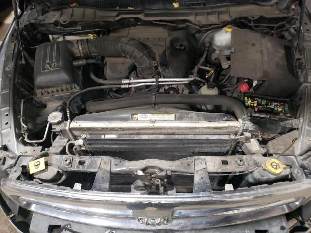 1D7RV1CTXAS256680 - 2010 DODGE RAM 1500 GRAY photo 11