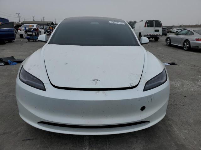 5YJ3E1EA6RF824332 - 2024 TESLA MODEL 3 WHITE photo 5