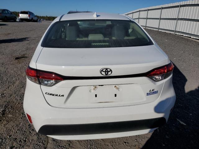 JTDEPMAE4N3023631 - 2022 TOYOTA COROLLA LE WHITE photo 6