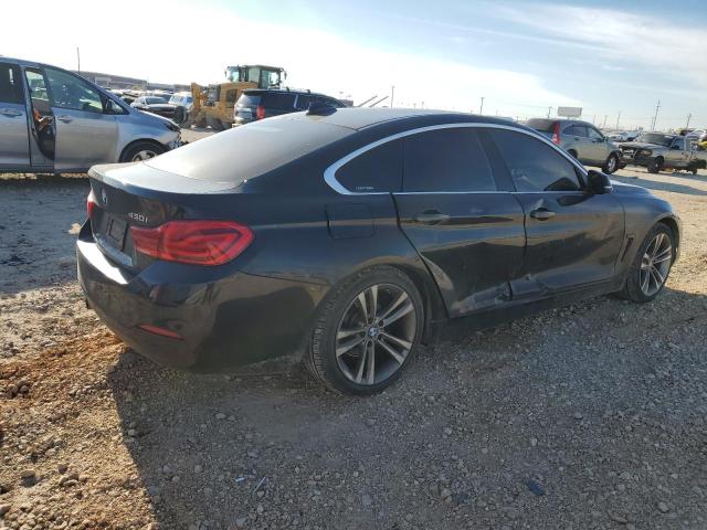 WBA4J1C59JBG80448 - 2018 BMW 430I GRAN COUPE BLACK photo 3
