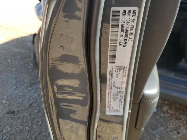 1C4RDJAG6NC156689 - 2022 DODGE DURANGO SXT GRAY photo 14