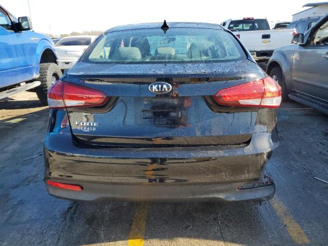 3KPFK4A7XHE122407 - 2017 KIA FORTE LX BLACK photo 6