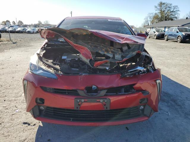 JTDL9RFU4L3018747 - 2020 TOYOTA PRIUS LE RED photo 5