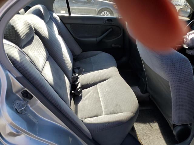 2HGEJ6610YH543332 - 2000 HONDA CIVIC BASE GRAY photo 10
