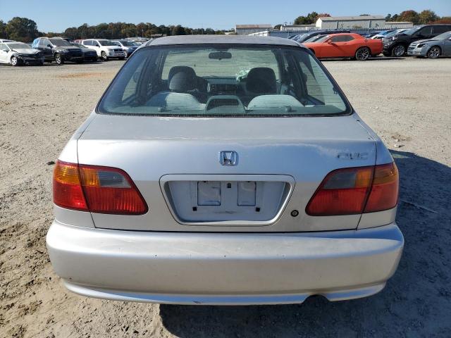 2HGEJ6610YH543332 - 2000 HONDA CIVIC BASE GRAY photo 6
