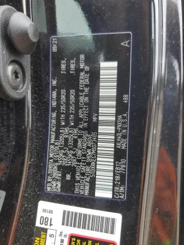 5TDXRKEC7MS073405 - 2021 TOYOTA SIENNA XSE BLACK photo 13