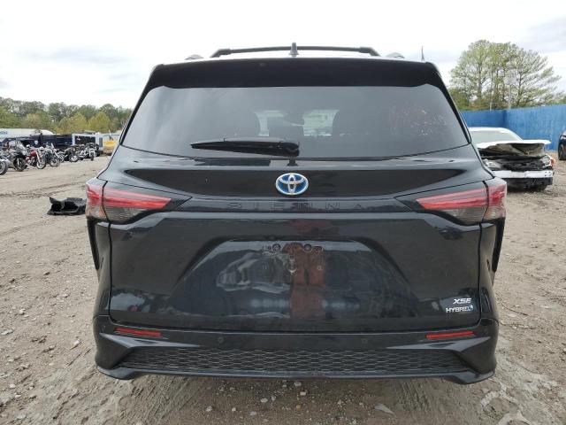 5TDXRKEC7MS073405 - 2021 TOYOTA SIENNA XSE BLACK photo 6