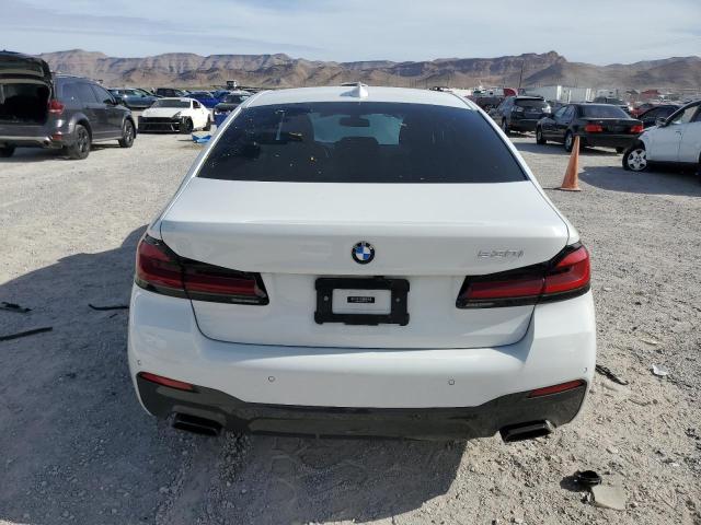 WBA53BH08MWX09899 - 2021 BMW 530 I WHITE photo 6