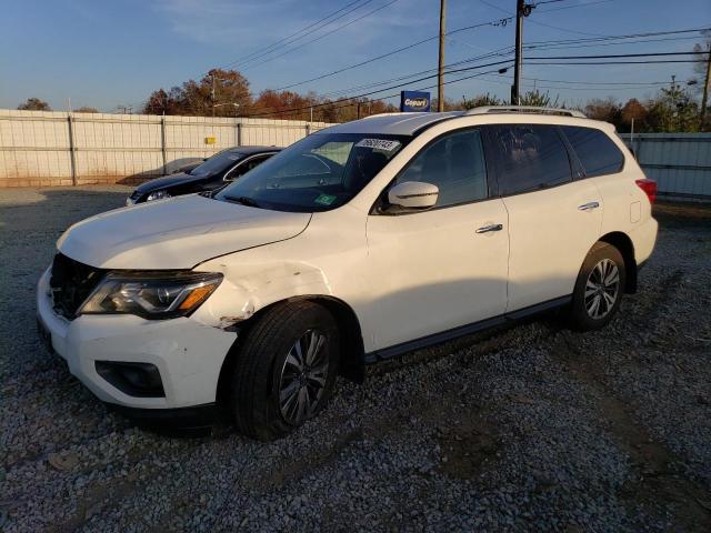 5N1DR2MMXJC639370 - 2018 NISSAN PATHFINDER S WHITE photo 1