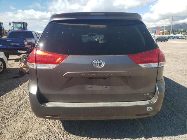 5TDKK3DC7BS001509 - 2011 TOYOTA SIENNA LE GRAY photo 6