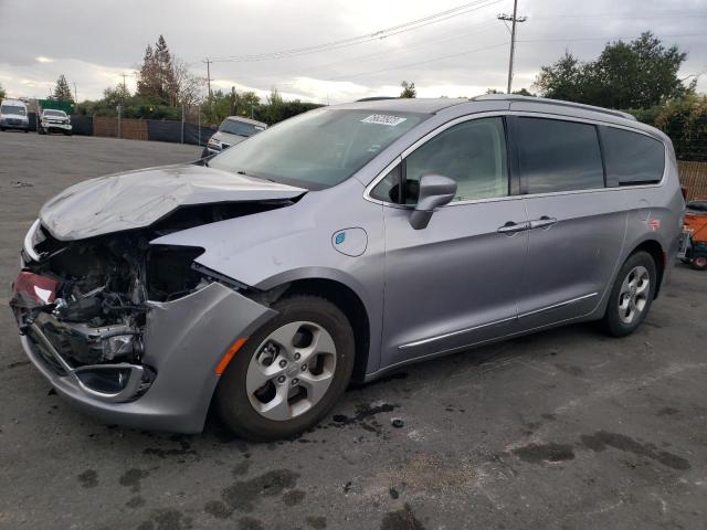 2C4RC1L77JR129499 - 2018 CHRYSLER PACIFICA HYBRID TOURING L GRAY photo 1