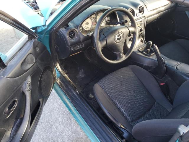 JM1NB353930303206 - 2003 MAZDA MX-5 MIATA BASE TEAL photo 8