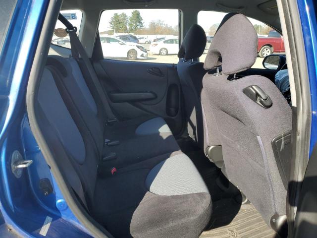 JHMGD38668S033774 - 2008 HONDA FIT SPORT BLUE photo 10