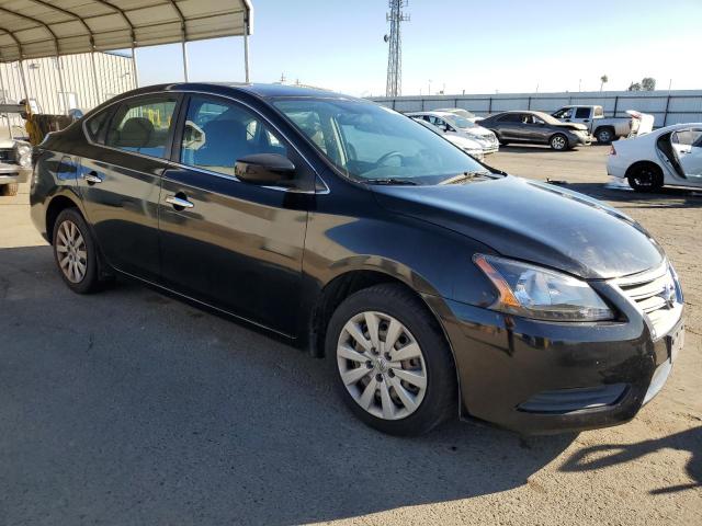 3N1AB7AP4DL783452 - 2013 NISSAN SENTRA S BLACK photo 4