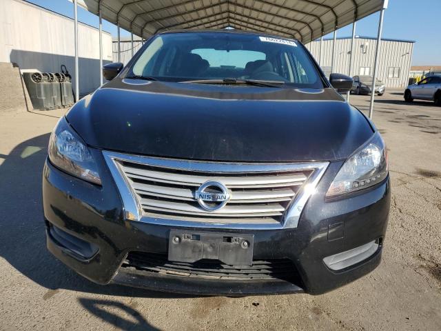 3N1AB7AP4DL783452 - 2013 NISSAN SENTRA S BLACK photo 5