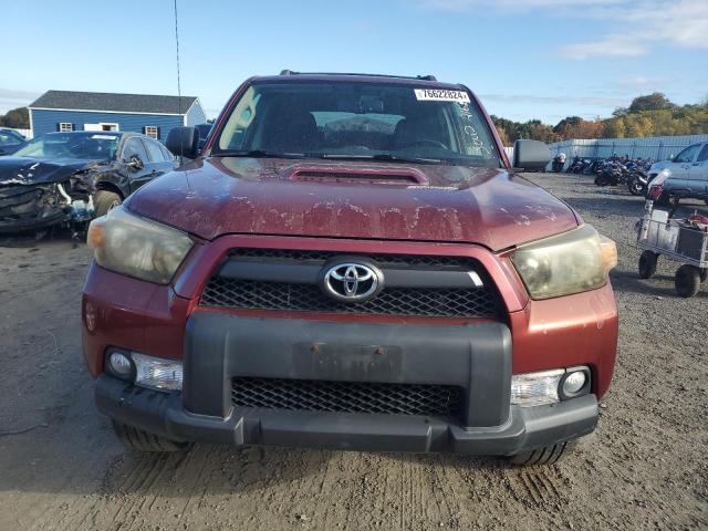 JTEBU5JR6A5025248 - 2010 TOYOTA 4RUNNER SR5 BURGUNDY photo 5