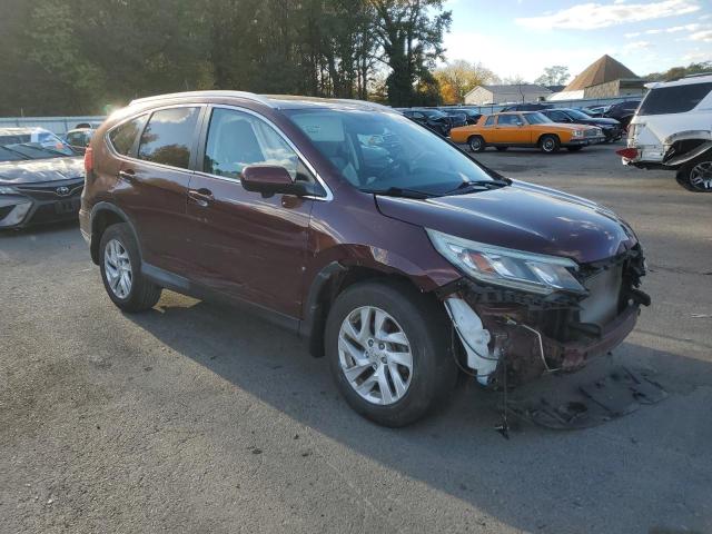 2HKRM4H75FH680476 - 2015 HONDA CR-V EXL BURGUNDY photo 4