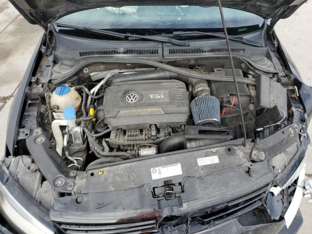 3VWD07AJ9EM274008 - 2014 VOLKSWAGEN JETTA SE BLACK photo 11
