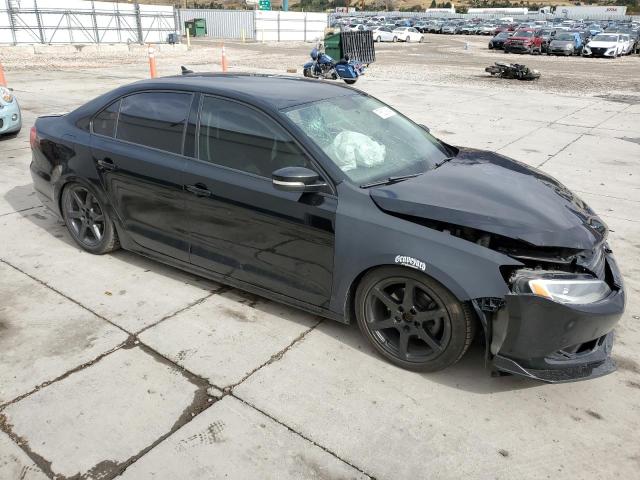 3VWD07AJ9EM274008 - 2014 VOLKSWAGEN JETTA SE BLACK photo 4