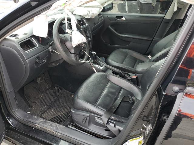 3VWD07AJ9EM274008 - 2014 VOLKSWAGEN JETTA SE BLACK photo 7
